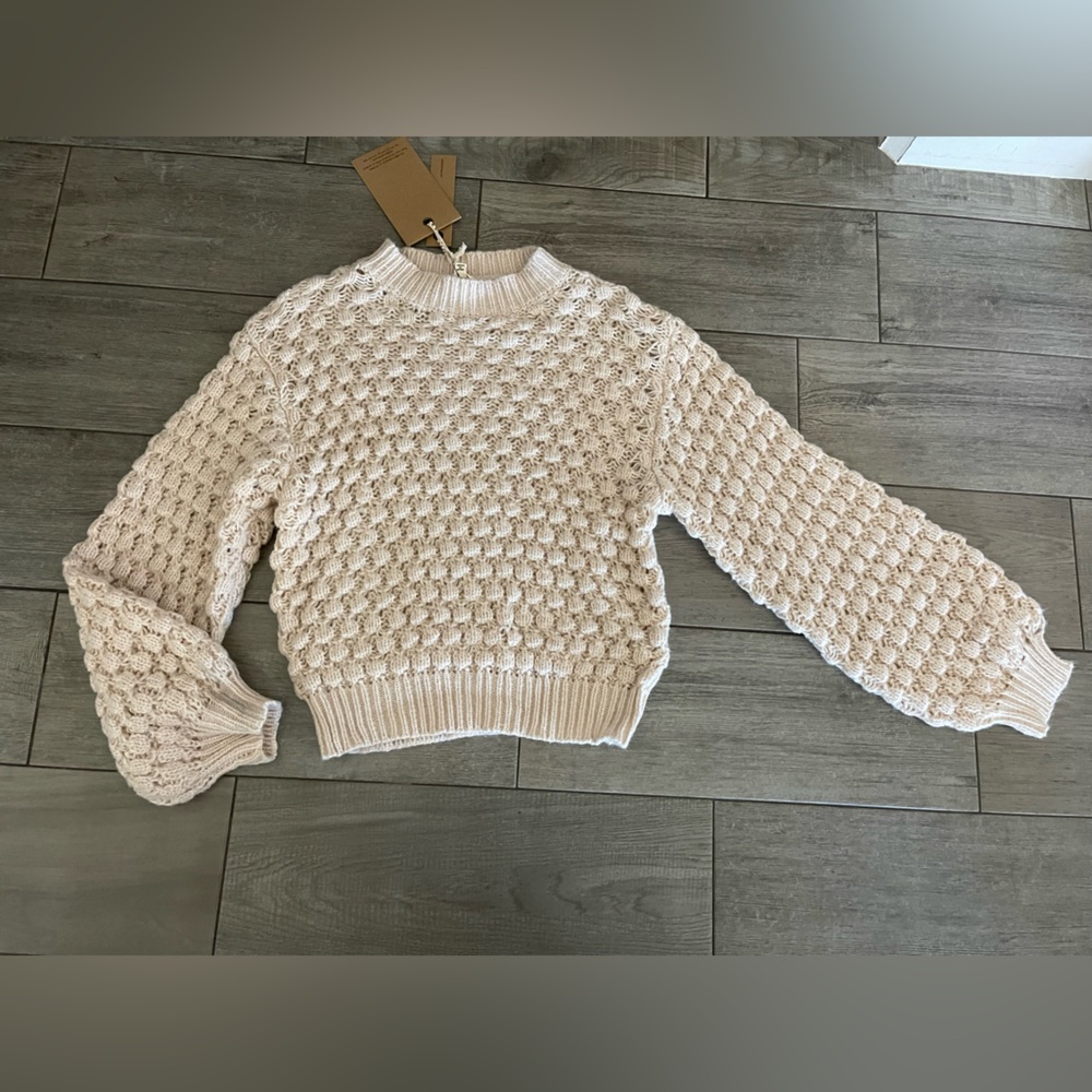 POL Women's Cream Sweater BNWT size S